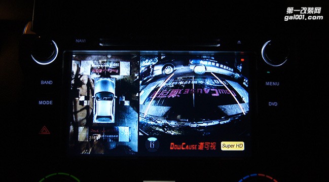 霸道改裝道可視360全景—成都威威車(chē)改