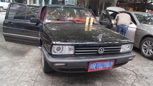 桑塔納換電動(dòng)座椅總成—成都威威車改