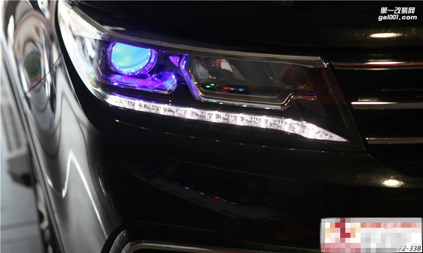 景逸X5改透鏡，廣西專業(yè)車燈升級(jí)改裝，最專業(yè)的車燈升級(jí)店，振翔車燈
