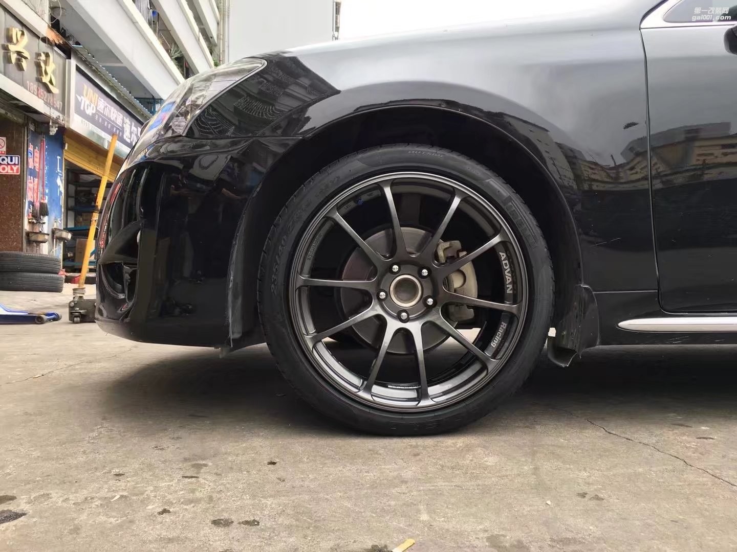 皇冠，換 19寸 橫濱 完工！
