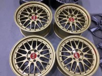二手，鍛造 日本 BBS LM 18寸x8.5J ET38 9.5J ET38 5×114.3 or 5×112