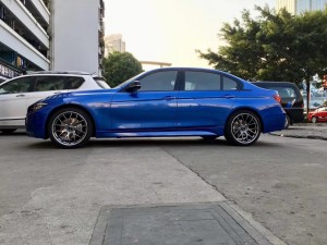 寶馬，換 全新 RAYS G27 幻彩 ? 倍耐力PO ????