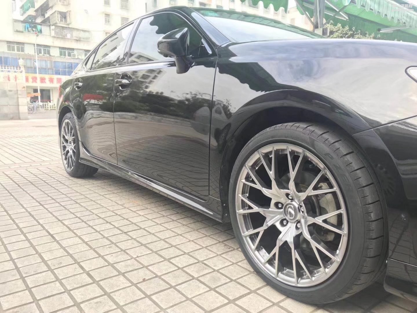 感謝朋友回圖：私人定制鍛造 裝車(chē)！