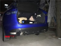 新款捷豹F PACE改裝4出后擾流 海外版風(fēng)刀擾流后唇