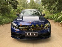 奔馳C級w205巴博斯后唇+FD前唇  專車定制  精準(zhǔn)吻合