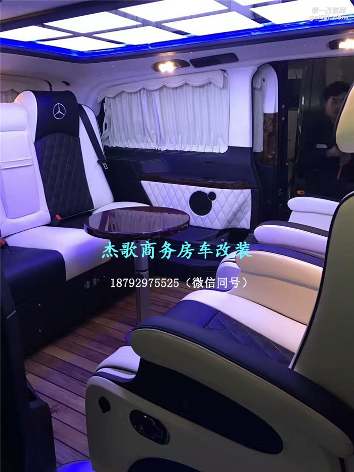 西安奔馳商務內(nèi)飾改裝/奔馳唯雅諾內(nèi)飾美的不得不說愛！
