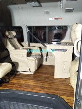 西安商務(wù)接待車改裝/豐田海獅舒適大氣完美版內(nèi)飾改裝！