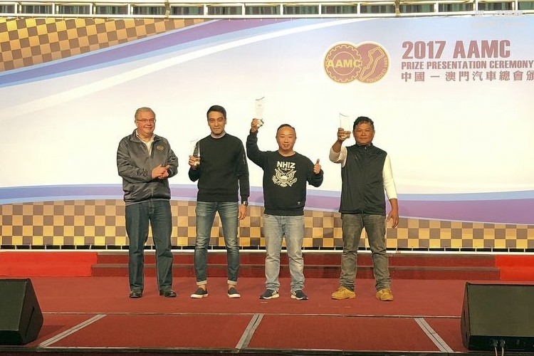 2017中國-澳門汽車總會澳門房車錦標賽│恭喜富利來車隊榮獲三獎