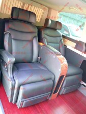 大眾邁特威t5內(nèi)飾電動(dòng)航空座椅改裝