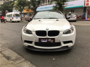 成都銳行寶馬E92 M3改裝VHP鈦合金閥門排氣碳纖維前后唇側(cè)裙