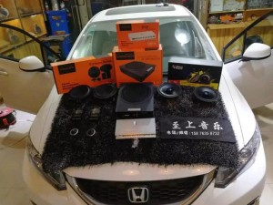 本田思域歌劇世家音響入門新體驗(yàn) 清遠(yuǎn)至上音樂精品改裝案例