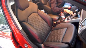 奧迪Q5座椅改皮套—成都威威車改