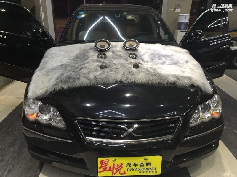 汕頭市星悅汽車音響豐田銳志改裝法國勁浪亞麻盆PS165F3一樣的銳志不一樣的音符讓銳志在音樂道路上動(dòng)聽旋律