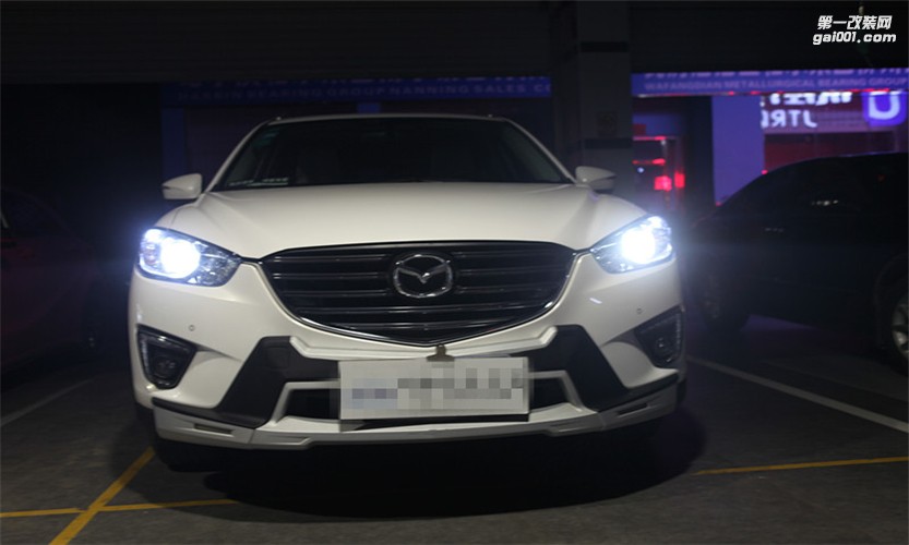 柳州CX-5升級(jí)雙光透鏡，廣西專業(yè)改燈，振翔車燈升級(jí)