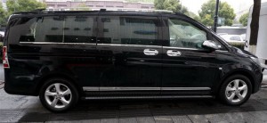 奔馳新威霆7座豪華內(nèi)飾改裝--西安漢楓