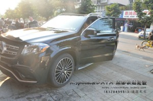 成都極速 奔馳GLS450 定制21寸鍛造輪轂裝車 年底促銷
