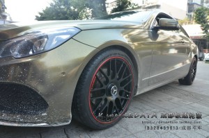奔馳E級 定制19寸 鍛造輪轂裝車完成 現(xiàn)貨供應(yīng)