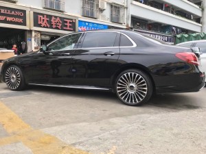奔馳，換 私人定制鍛造 20寸 完工！