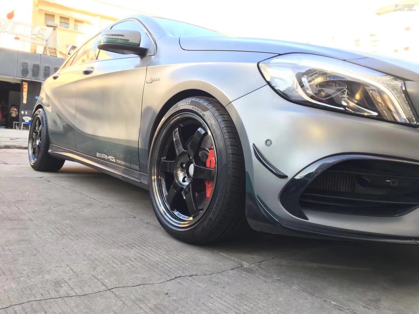 奔馳，換 全新 TE37 SL 完工！