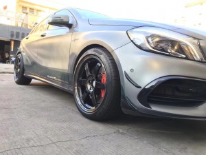 奔馳，換 全新 TE37 SL 完工！