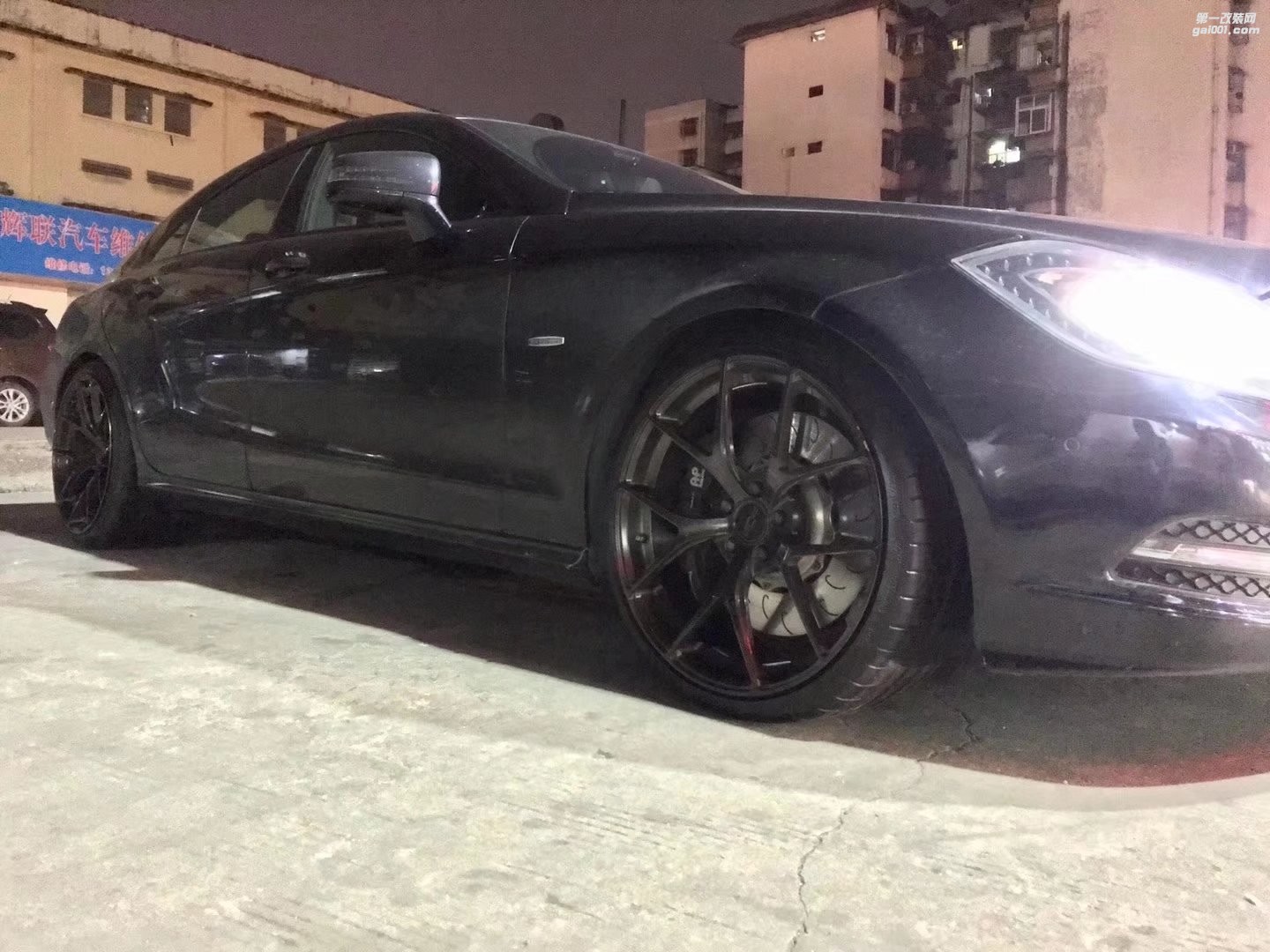 奔馳 CLS ，換頂級輪轂 PUR 完工！