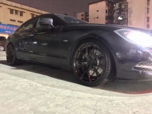 奔馳 CLS ，換頂級(jí)輪轂 PUR 完工！