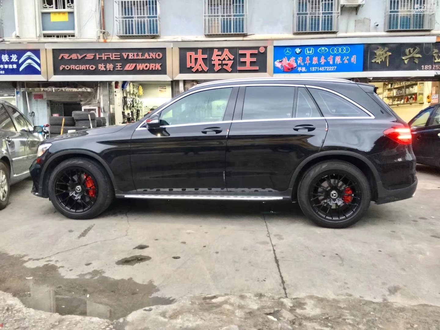 奔馳，換 私人定制鍛造 19寸 完工！