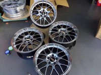 二手，日本正品 進(jìn)口 BBS RGR 鍛造   18寸  8J  ET35  5*112  少 有 貨！