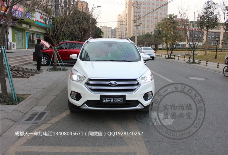 成都翼虎車(chē)燈升級(jí)改裝海拉雙光透鏡LED日行燈氙氣燈總成