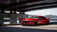 福特野马Mustang改装宽体大小包围 LB PERFORMANCE轮眉尾翼前后唇