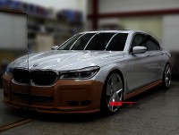 最新款寶馬7系改裝大包圍 BMW740750 M760WALD前后杠原裝正品套件