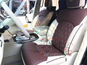 鄭州車時尚途樂內(nèi)飾改裝/河南越野車航空座椅改裝案例