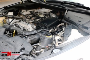 英菲尼迪Q50 2.0T升級Airspeed進(jìn)氣套件 干碳進(jìn)氣套件
