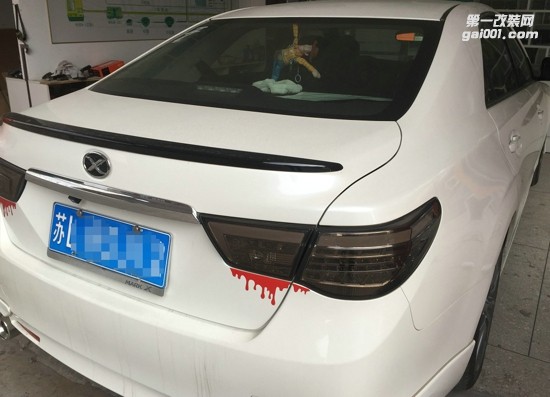 常州至上音樂(lè)豐田銳志汽車音響改裝再次升級(jí)德國(guó)佛倫詩(shī)三分頻