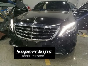 2014年奔馳S63 AMG直刷ECU升級(jí)動(dòng)力，國(guó)際改裝品牌Superchips調(diào)校程序