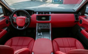 改頭換面，路虎攬勝改裝升級(jí)高雅朱紅色真皮內(nèi)飾