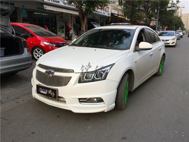 成都銳行-科魯茲改裝RES排氣韓版后唇北美前唇