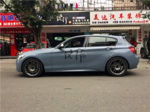 成都銳行-寶馬118制動(dòng)升級(jí)改裝ALCON剎車ARTKA輪轂