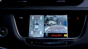 凱迪拉克XT5改裝道可視一體機(jī)—成都威威車改