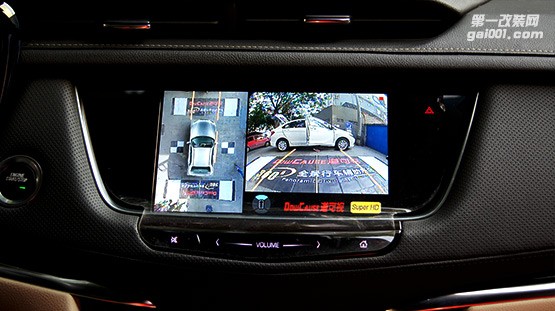 凱迪拉克XT5改裝道可視360°全景—成都威威車改