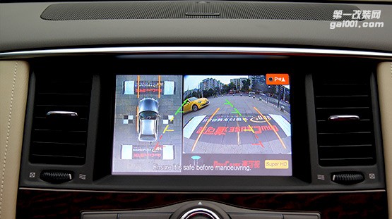 日產(chǎn)途樂改裝道可視360°全景夜視王—成都威威車改