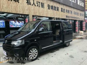 西安合正別克gl8內(nèi)飾改裝木地板