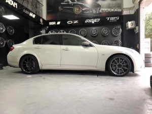 英菲尼迪，裝 Prodriver 完工！奧迪，裝 RAYS TTA 完工！