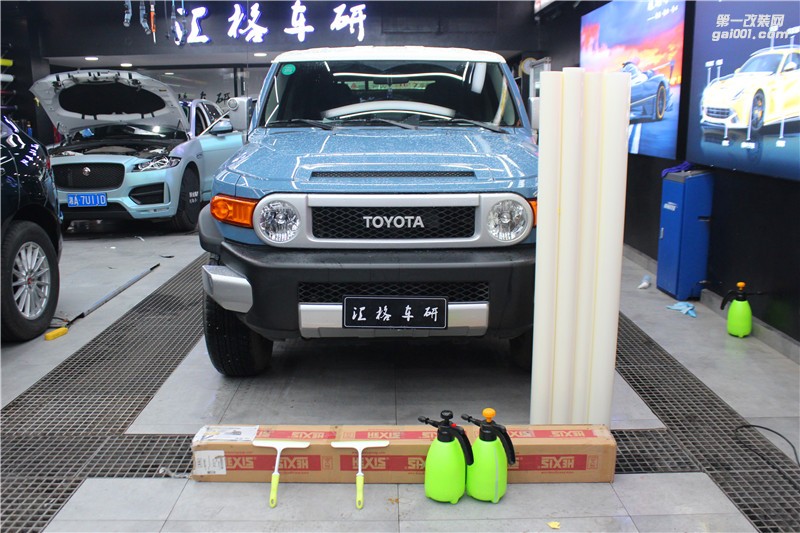 長(zhǎng)沙汽車隱形車衣 豐田全車透明保護(hù)膜 法國(guó)進(jìn)口HEXIS透明膜