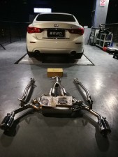 沈陽(yáng)汽車改裝 英菲尼迪Q50L排氣改裝