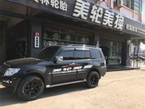 帕杰羅輪轂輪胎改裝升級
