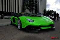 蘭博基尼LP720改裝LB PERFORMANCE寬體輪眉包圍 50周年前后杠尾翼