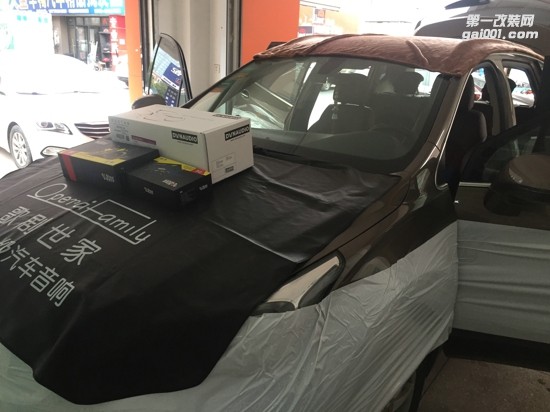 常州汽車音響別克昂科威汽車音響改裝升級丹拿