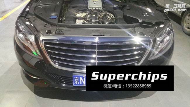 2014年奔馳S320L直刷ECU升級動力，國際改裝品牌Superchips調校程序