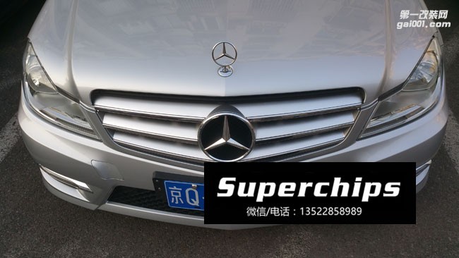 2013年奔馳C180 1.8T直刷ECU升級(jí)動(dòng)力，國(guó)際改裝品牌Superchips程序